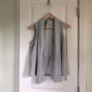Anthropologie Poleci Gray Zipped Vest
